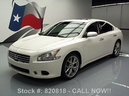 2010 nissan maxima 3.5 sv sport sunroof rear cam 38k mi texas direct auto