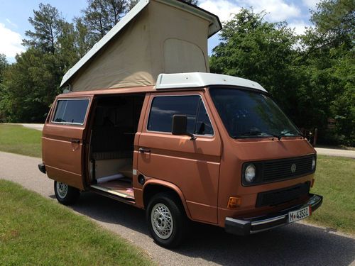 1984 volkswagen vanagon campmobile van camper 3-door 1.9l