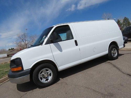 2004 chevrolet express van 1500 awd cargo 5.3 v8 runs very well 1 owner carfax