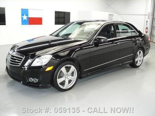 2010 mercedes-benz e350 4matic sport awd p1 sunroof nav texas direct auto
