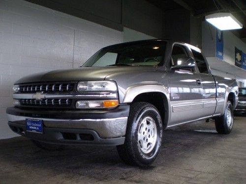 2000 chevy silverado 1500 ext cab 4wd ls 5.3l auto 77k s.w. truck!