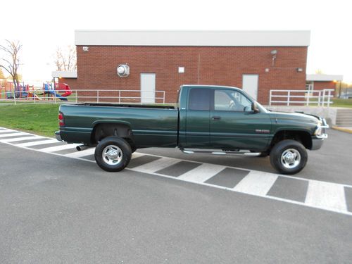 2000 dodge ram 2500 diesel 4x4 quad cab low miles