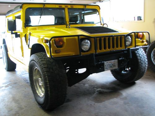 1998 hummer h1 6.5 turbo desil soft top