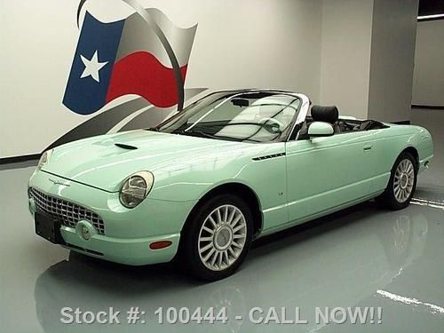 2004 ford thunderbird premium hard top convertible 52k texas direct auto