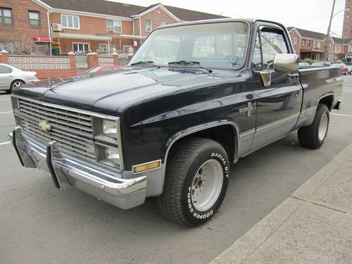 1984 chevy c/k 1500 silverado all options dual tanks shortbed truck!