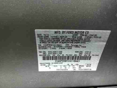 2012 Ford Taurus SE Sedan 4-Door 3.5L, US $15,800.00, image 16