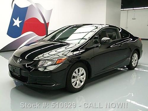 2012 honda civic lx coupe auto cruise ctrl cd audio 18k texas direct auto