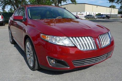 2009 lincoln mks 3.7 navi sunroof 20" wheels  cooled seats top of the line
