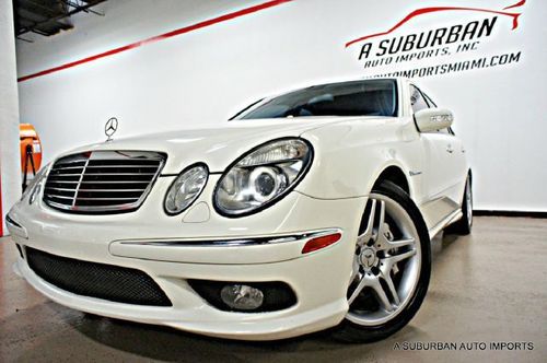 2004 mercedes benz e55 amg 469hp supercharged beast nav ac seats clean carfax