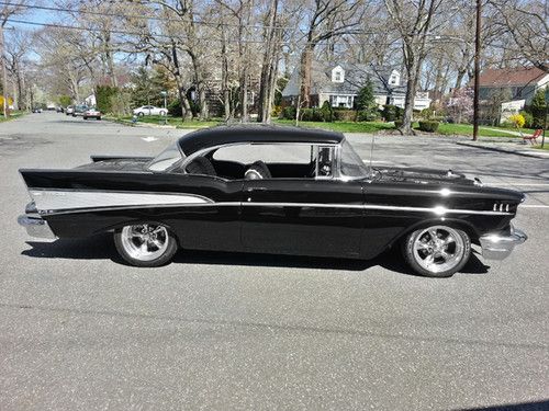 1957 chevy bel air 2-door hard-top 502 big block turbo 400 9" rear 3:55 gears