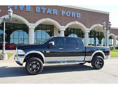 2010 ram 2500 mega cab diesel 4x4, lift, entertain, nav, heated/ac seat, 1-owner