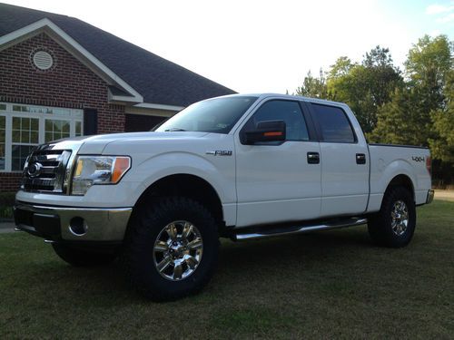 2009 ford f-150 xlt crew cab 4x4 pickup 4-door 5.4l no reserve