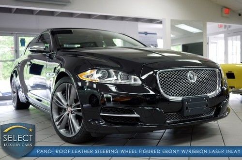 $114k new 1 owner xjl supersport pano roof b&amp;w sound picnic tables vent seats!!