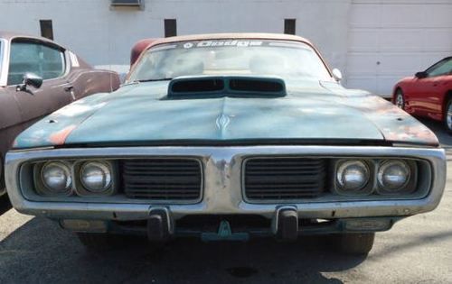 1973 dodge charger with 440 engine - no reserve