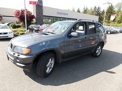 2003 bmw x5, no accidents, loaded, all wheel drive, sunroof, dual power seats