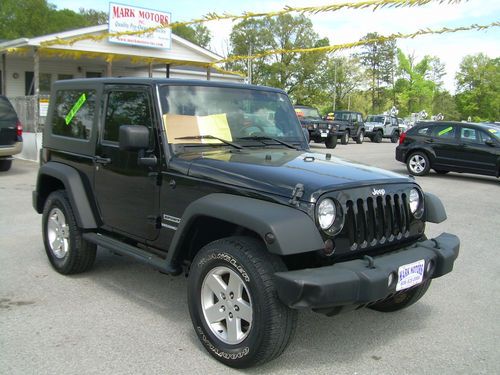 2010 jeep wrangler sport 4x4 hardtop