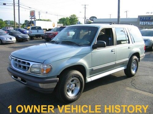 1996 ford explorer xlt 4wd auto a/c clean 1 owner history report 94 95 97 98 99