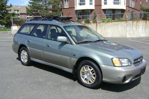 2003 subaru outback ll bean edition all wheel drive v6 auto no reserve