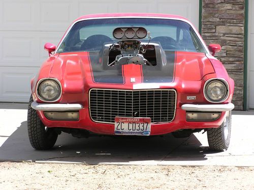 1973 chevrolet camaro supercharged  454