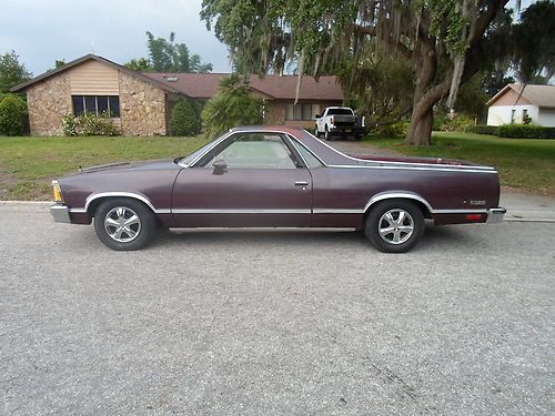 1981 chevrolet el camino conquista standard cab pickup 2-door 4.4l