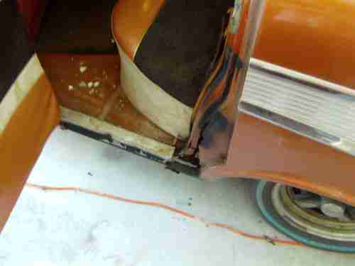 Cream and Tan 57 Chevy for parts or Restoration. NON-RUNNING, US $4,500.00, image 18
