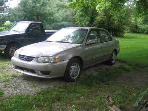 2001 TOYOTA COROLLA CE / LE / S 4DR SEDAN NO RESERVE, image 4