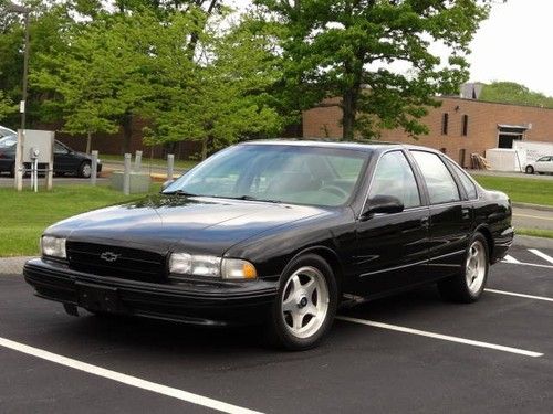 1996 chevy impala ss black sedan rare l@@k nr!!!!