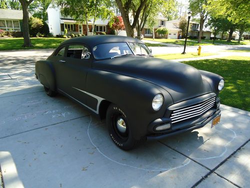 Custom chopped 1952 chevy 2dr coupe kustom led sled