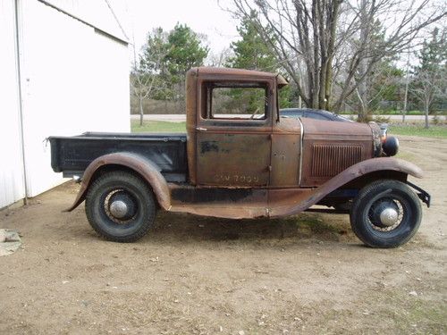 1931 31 ford model a pickup truck rat hot rod