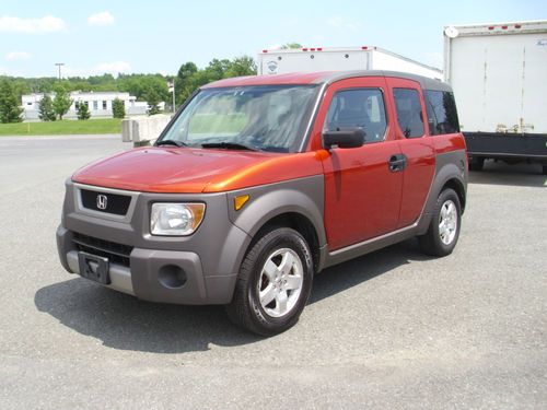 2003 honda element ex all wheel drive automatic transmission - no reserve!!!