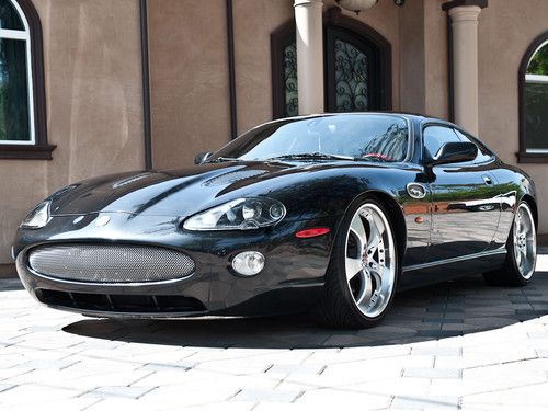 2003 jaguar xk8 / xkr fully customized car 25k original miles / 20 inch rims!