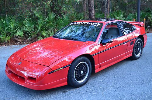 1987 pontiac fiero gt coupe 2-door 2.8l