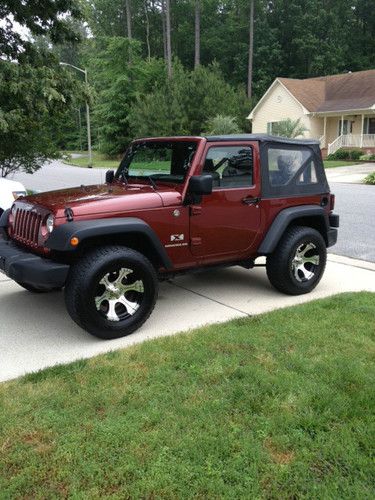 2007 jeep wrangler x sport utility 2-door 3.8l