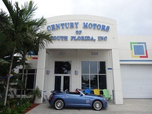 2005 chrysler crossfire srt convertible low miles