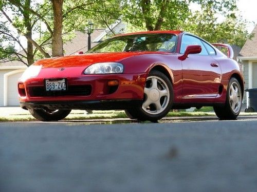 1993 toyota supra twin-turbo coupe rare 6 speed extremely clean! and one owner