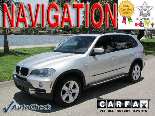 2008 08 bmw x5 3.0si awd v6 * navigation * sport * hot &amp; cold sts * shades * sat