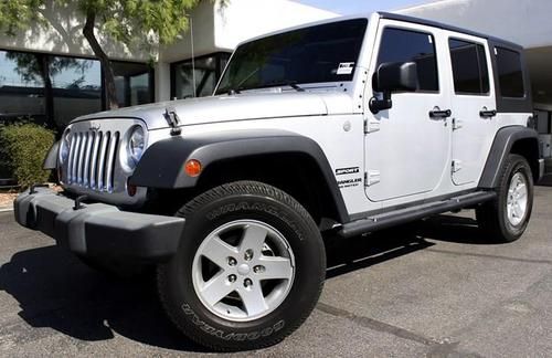 2010 jeep wrangler unlimited 4wd - clean 4x4