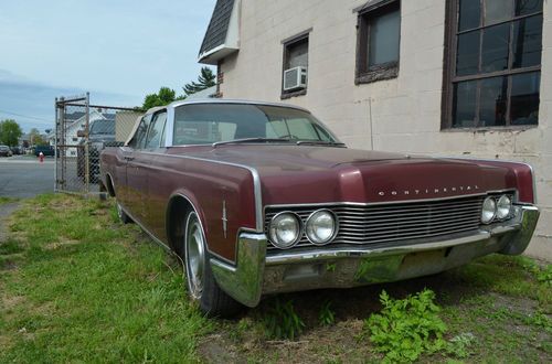 1966 lincoln continental convertible 7.6l