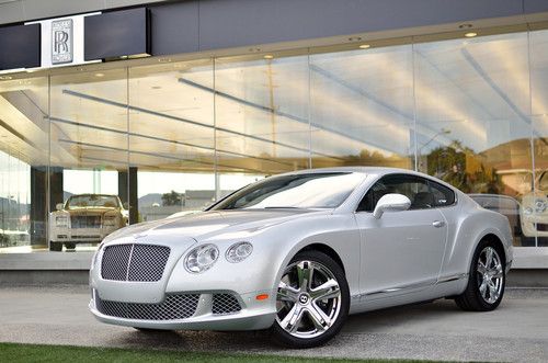 2012 bentley continental gt coupe 2-door 6.0l