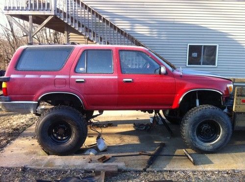 1991 toyota 4runner crawler project