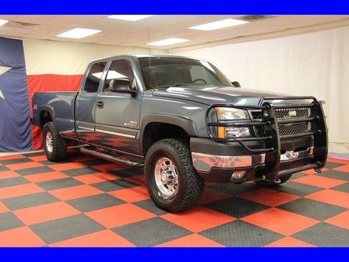 2007 chevy duramax diesel 4x4 allison ext cab lwb carfax texas