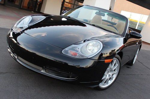 1999 porsche 996/911 cabriolet. rare hard top. loaded. 6 sp. low miles. clean.