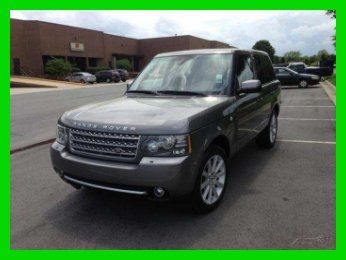 2010 range rover 5l v8 32v automatic suv premium leather navigation satellite cd