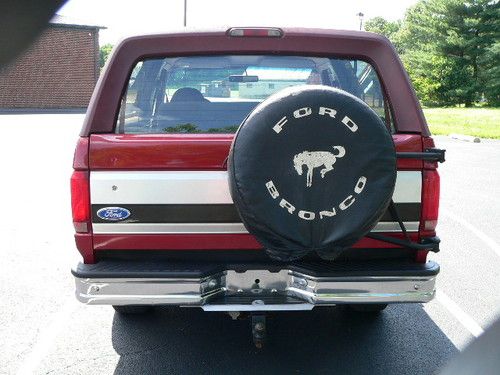 *** 1996 ford bronco xlt sport sport utility 2-door 5.8l 4wd must see ***