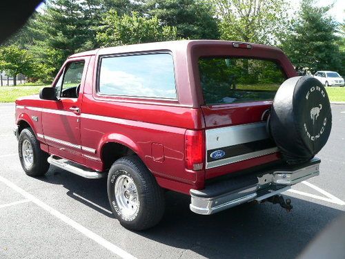 *** 1996 Ford Bronco XLT Sport Sport Utility 2-Door 5.8L 4WD Must See ***, image 20