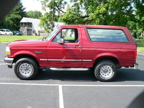 *** 1996 Ford Bronco XLT Sport Sport Utility 2-Door 5.8L 4WD Must See ***, image 22