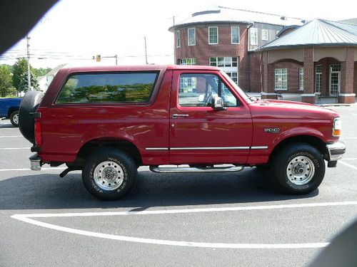 *** 1996 Ford Bronco XLT Sport Sport Utility 2-Door 5.8L 4WD Must See ***, image 24