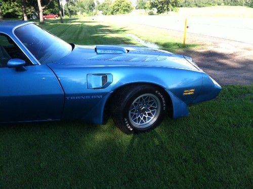 1979 rare blue pontiac trans am