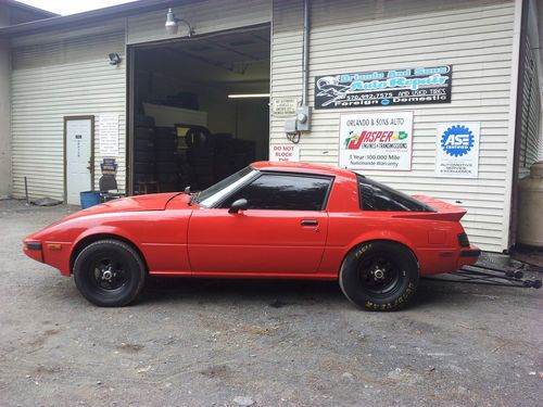 1985 mazda rx-7 gsl-se coupe 2-door 1.3l