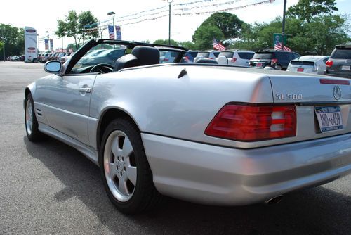 2001 mercedes-benz sl500 base convertible 2-door 5.0l
